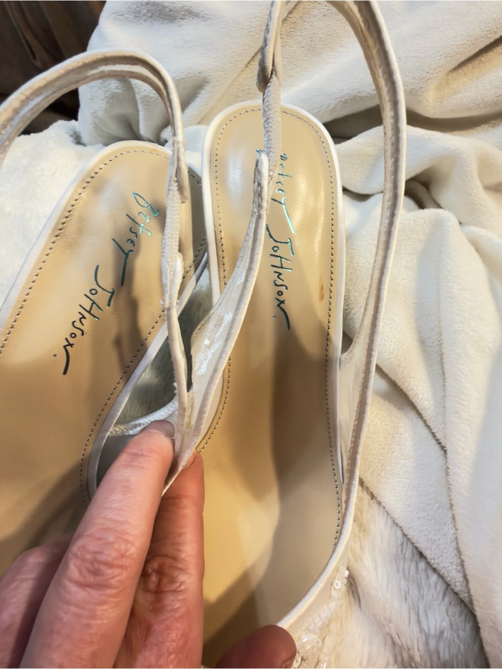Betsey Johnson Women's Nikki Pump, Ivory, size 8.5-new never worn!! #bridal - Picture 5 of 12